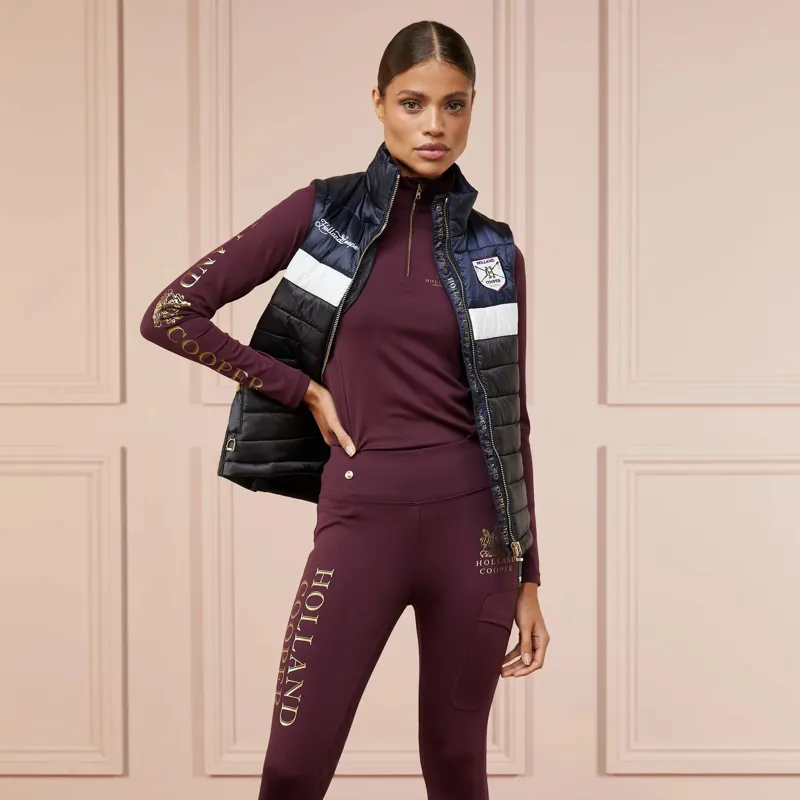 Holland Cooper Base Layer - Mulberry-8